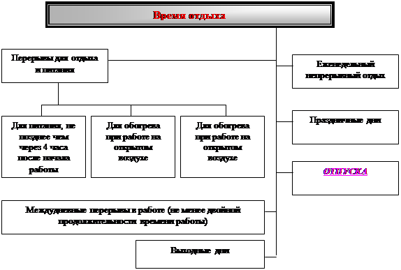 Реферат: Право на отпуск и гарантии его реализации